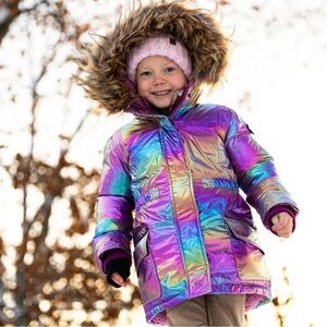 Appaman Colorful Iridescent Kids' Winter Jacket